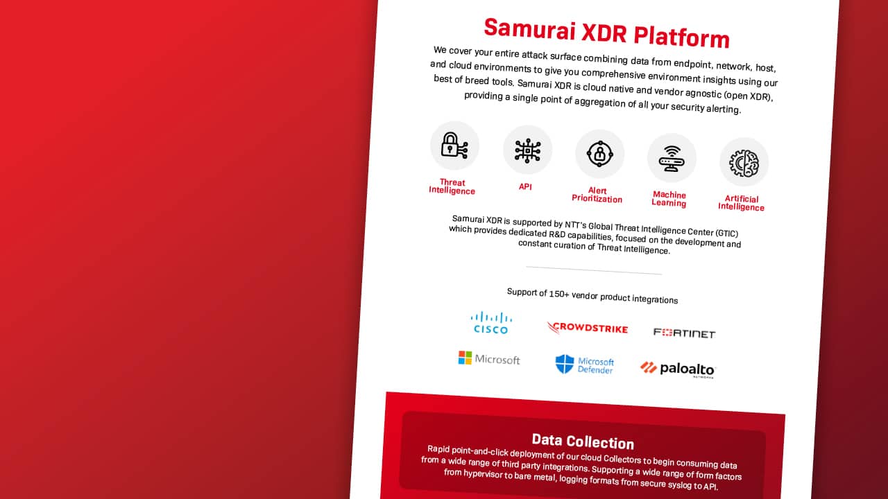 Click to download the infographic how XDR Works