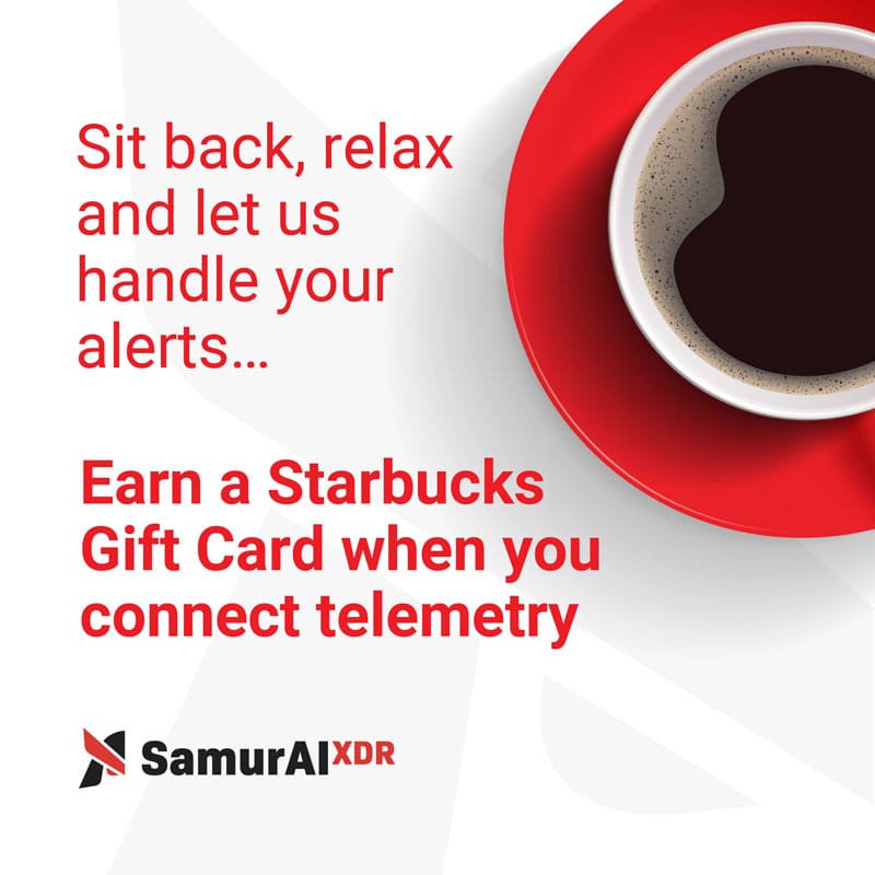 Earn a Starbucks Gift Card when you connect to telemetry
